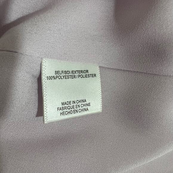 WAYF Lilac Purple Ruffle Lace Up Tank Top Size Small New - Picture 7 of 9